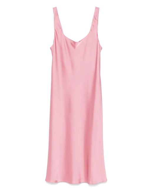 Ralph Lauren Pink Caresha Sleeveless Day Dress