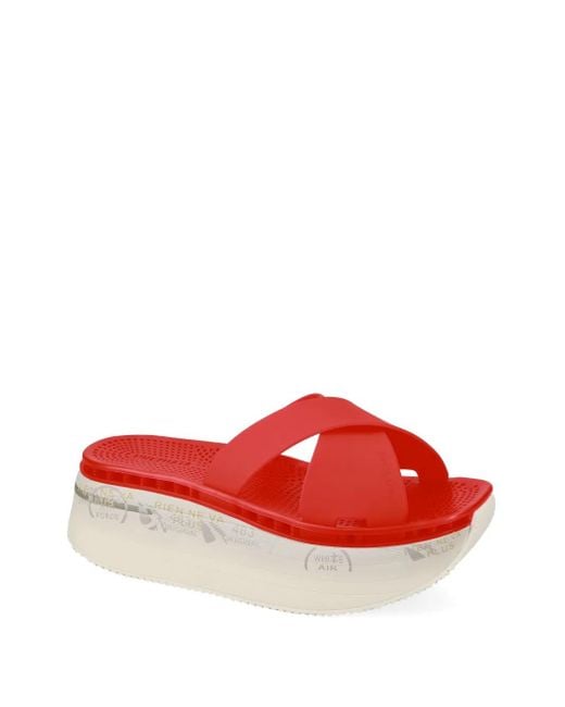 Premiata Red Moura Slides