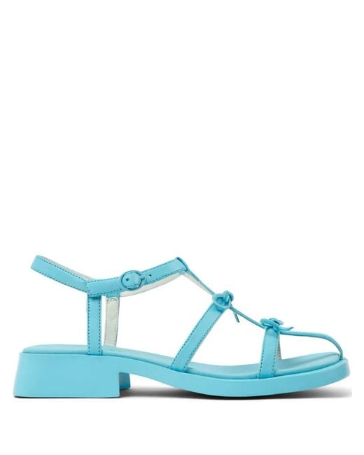 Camper Blue Dana Sandals