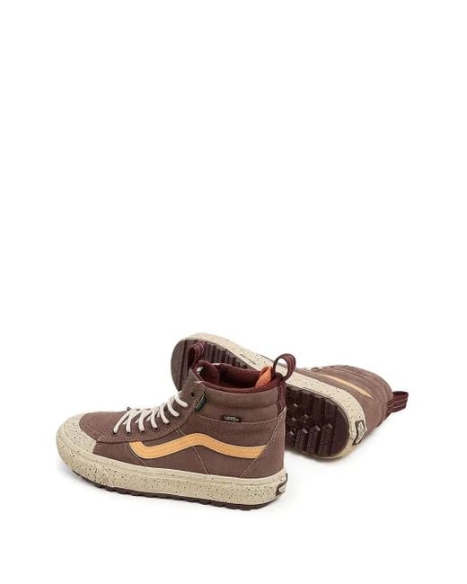 Vans Brown Mte Sk8-Hi High-Top Sneakers
