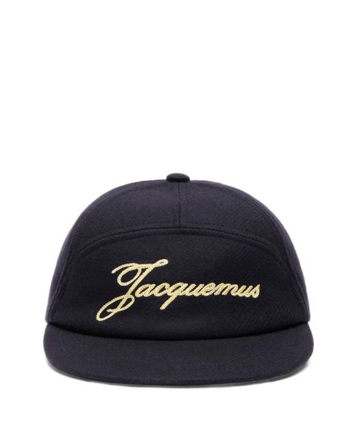 メンズ Jacquemus ロゴ キャップ Blue