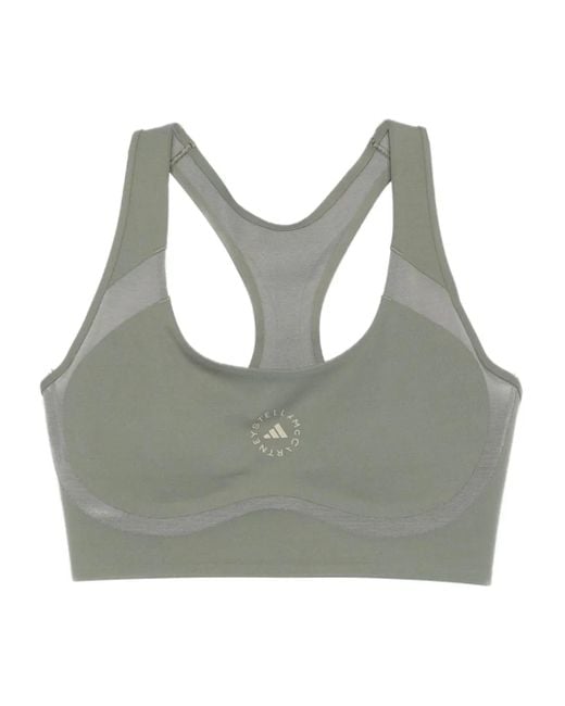 Adidas By Stella McCartney Gray Sport-BH mit Racerback
