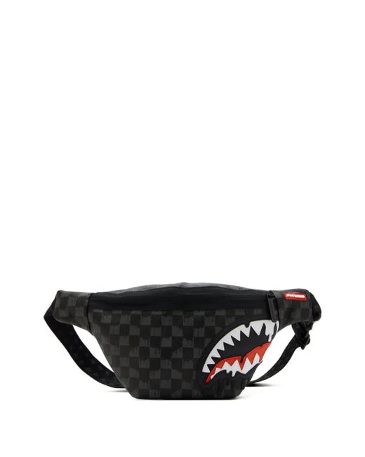 Marsupio A Quadri di Sprayground in Black da Uomo