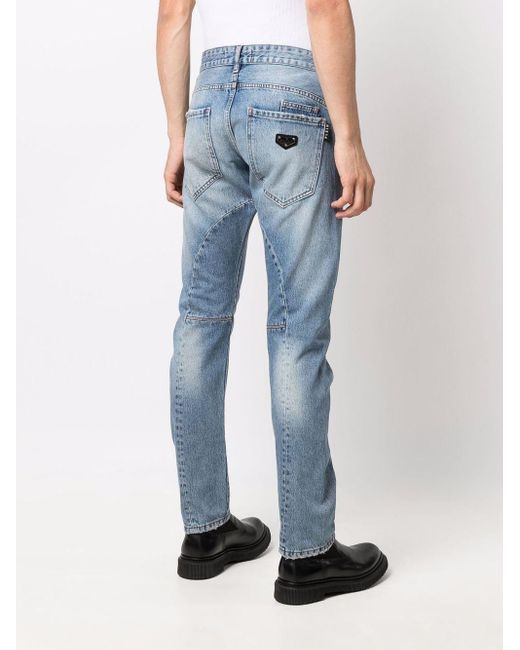 Vaqueros Milano rectos Philipp Plein de Denim de color Azul para hombre |  Lyst