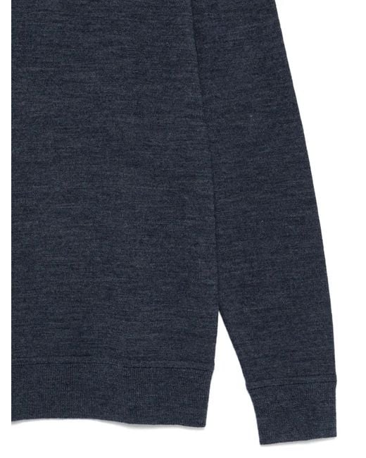 Superdry Blue Crew-Neck Sweater for men