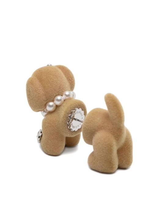 YVMIN Metallic Split Puppy Earrings