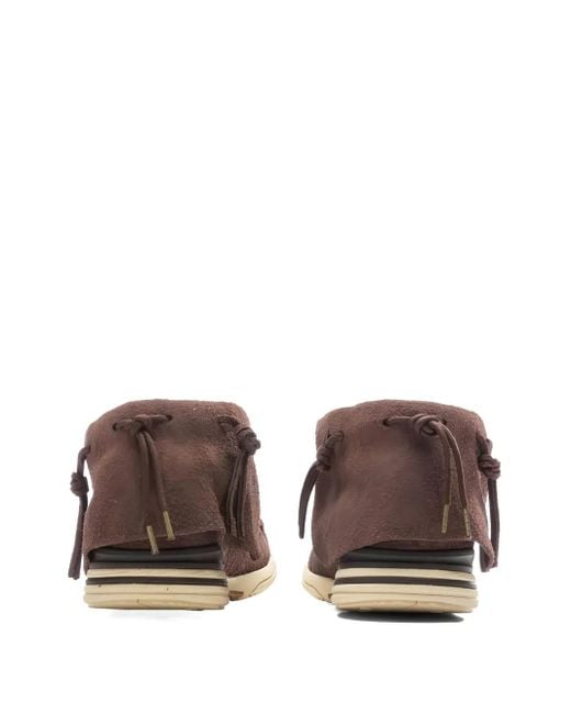 Visvim Brown Fbt Lhamo Folk Desert Boots for men