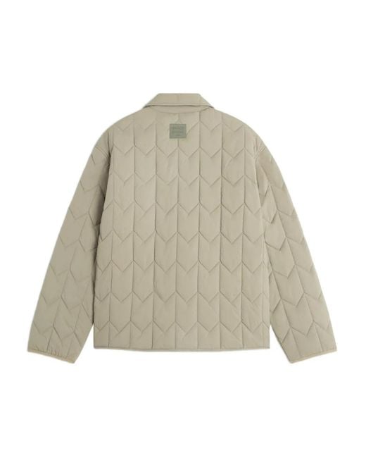 Maison Kitsuné Natural Quilted Jacket for men