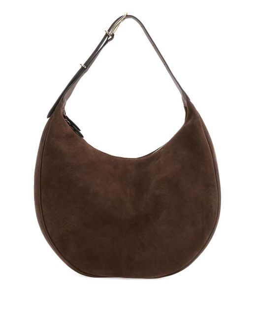 Liffner Brown Schultertasche aus Wildleder