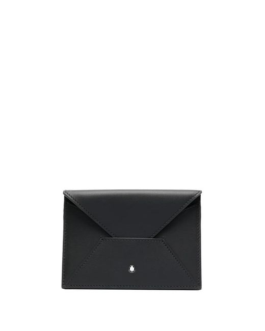Montblanc Black Meisterstück Selection Leather Passport Holder for men