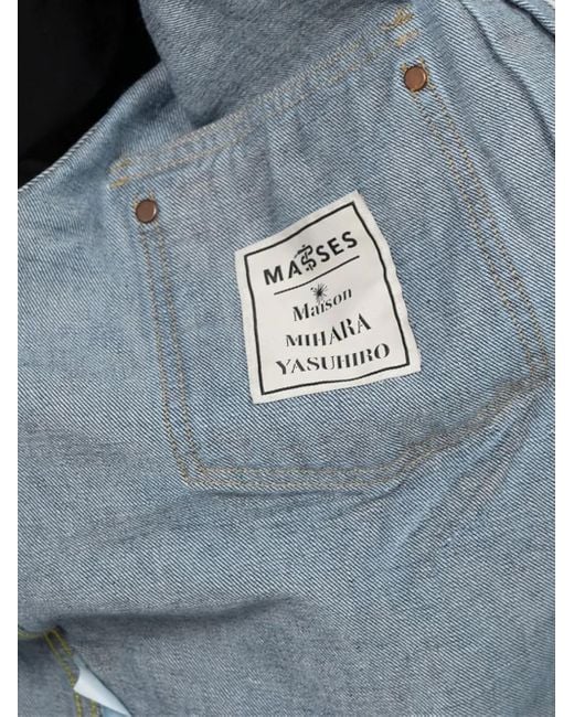 Maison Mihara Yasuhiro Blue Pocket Button Jacket for men