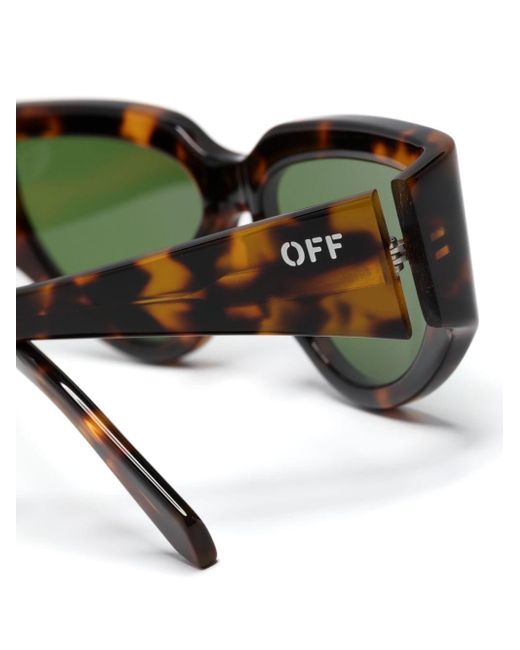 Off-White c/o Virgil Abloh Seward Cat-Eye-Sonnenbrille in Green für Herren