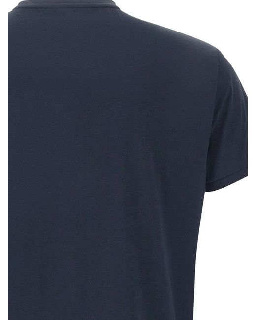 Rrd Blue Macro Shirty Crew-Neck T-Shirt for men