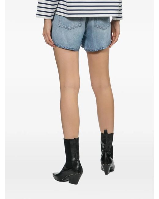 Rag & Bone Blue Short Slink Walking