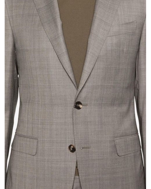 Canali Gray Two-Piece Suit for men