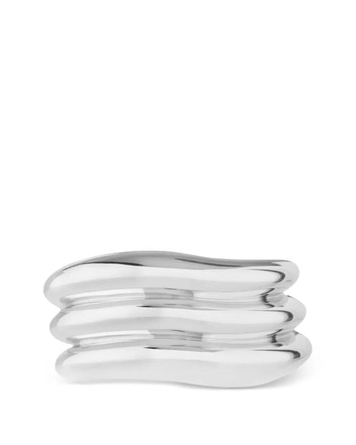 FEDERICA TOSI Gray Wave Bracelet