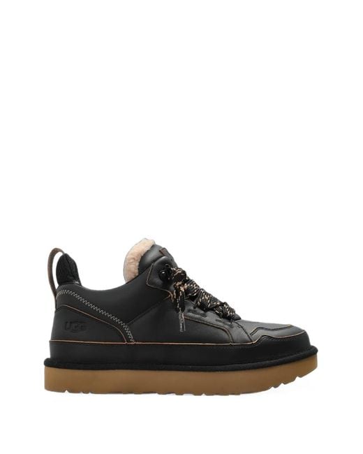 Ugg Black Lowmel Contrast Sneakers for men