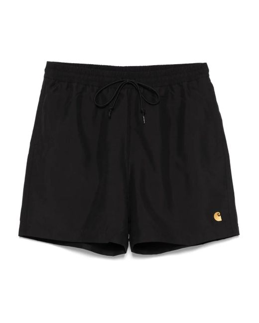 メンズ Carhartt Chase トランクス水着 Black