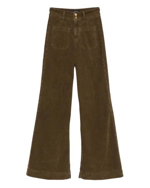 Pantalon Droit En Velours Côtelé Seafarer en coloris Green