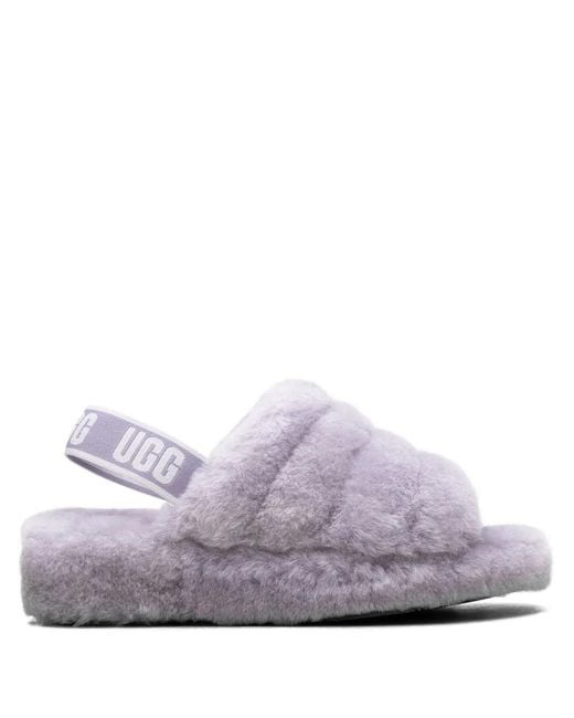 Ugg Fluff Yeah Slippers in het Purple