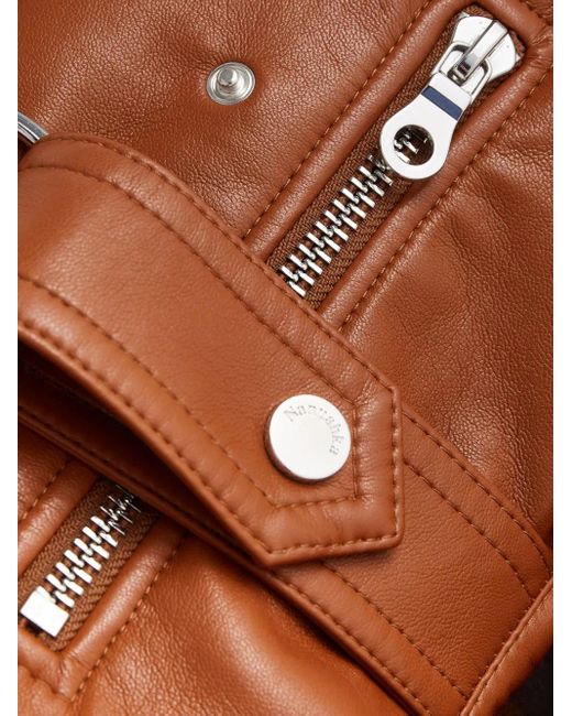 Nanushka Brown Ado Jacket