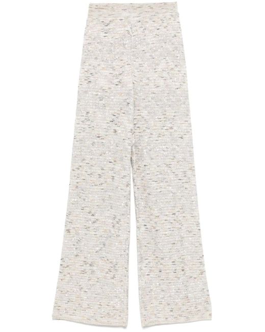 Missoni Flared Broek in het White
