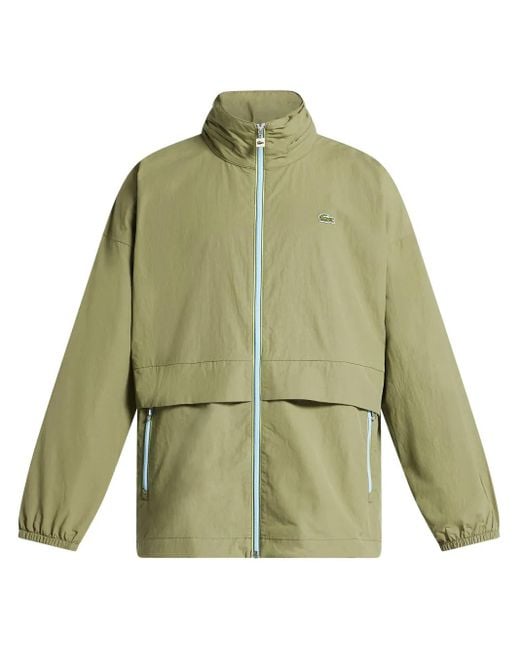 Cortavientos impermeable Lacoste de hombre de color Green