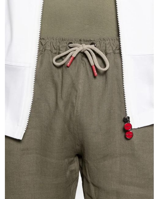 Kiton Shorts Mit Kordelzug in Gray für Herren