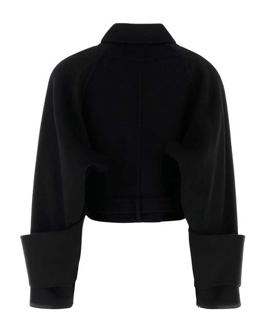 Chloé Black Belted Wool Jacket
