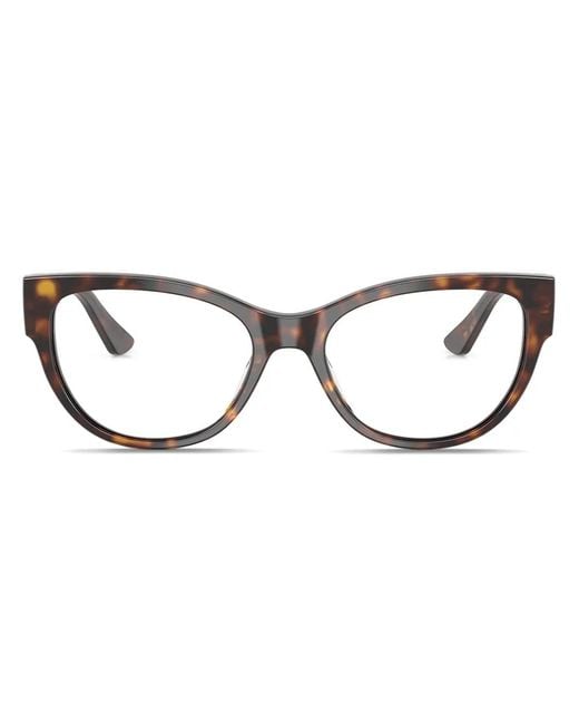 Vogue Eyewear Bril Met Cat-Eye Montuur in het Brown