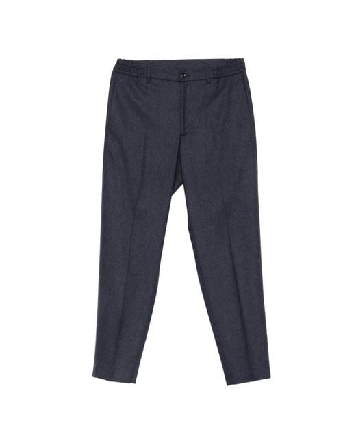 Tagliatore Blue Pantalon À Taille Élastiquée for men