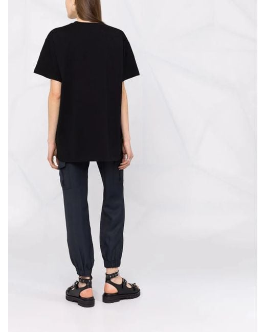 Etro Black Graphic-Print T-Shirt