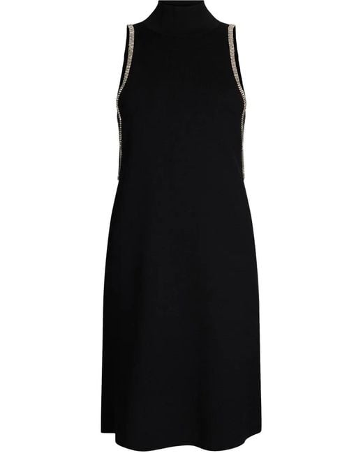 Liu Jo Black Knitted Mini Dress