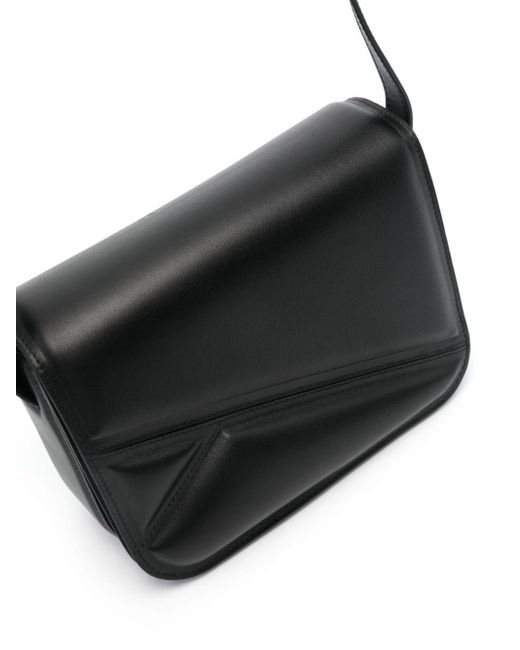 Wandler Black Medium Oscar Trunk Shoulder Bag