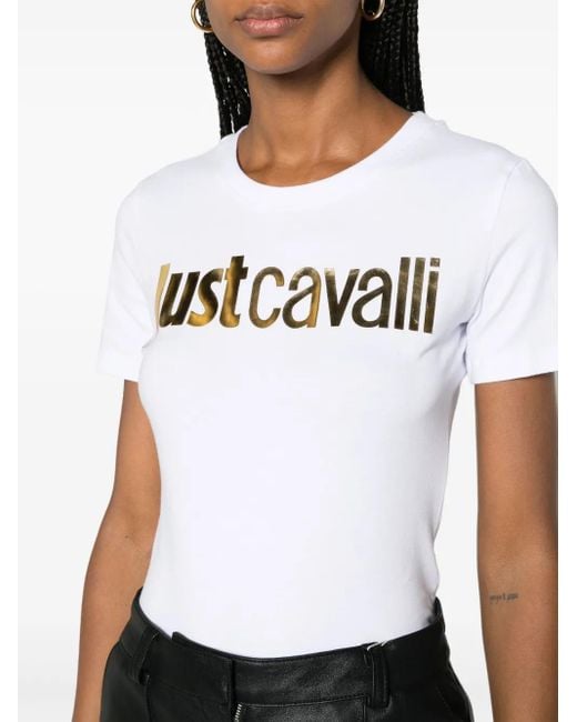 Just Cavalli White T-shirts And Polos