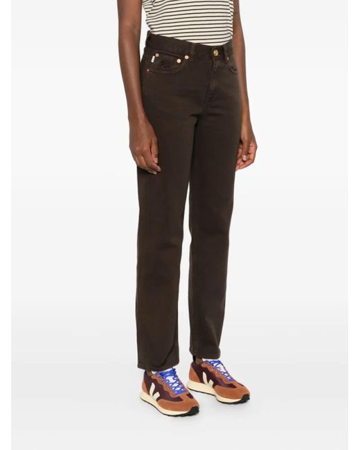 Blazé Milano Gray Embroidered Logo Jeans