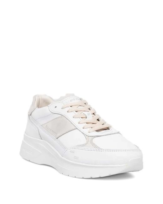 Filling Pieces White Jet Platform Sneakers