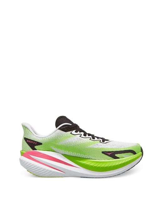 Hoka One One Green Mach X 3 Wmns Sneakers