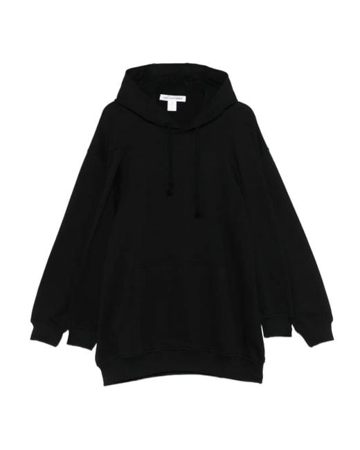 Felpa Con Cappuccio di Comme des Garçons in Black da Uomo
