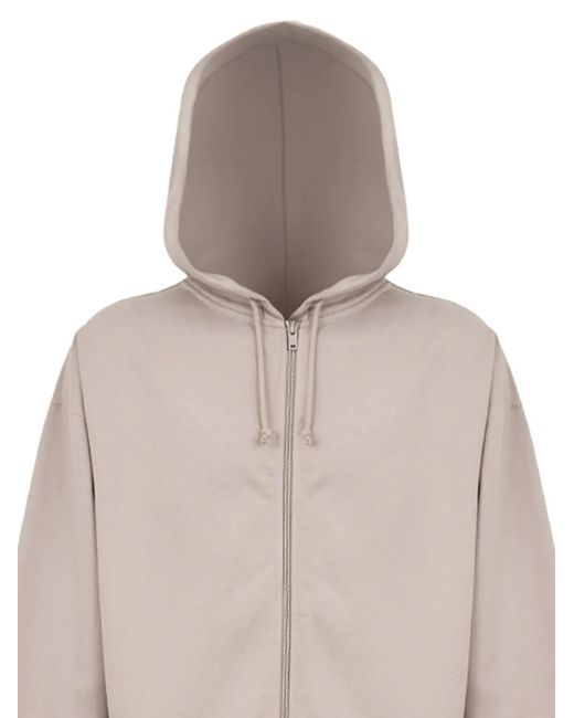 Y-3 Natural Zip-Up Hoodie for men
