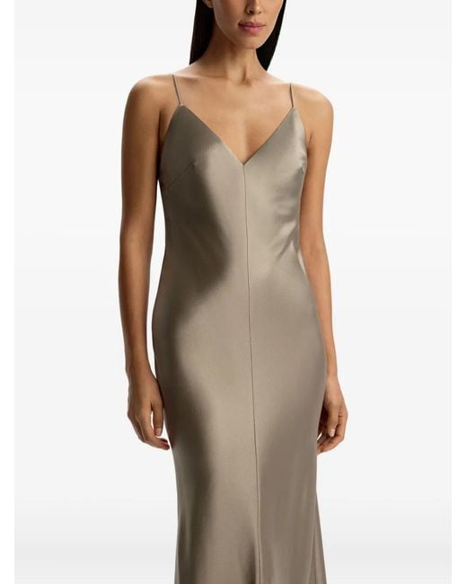 12 STOREEZ Natural Slip Maxi Dress