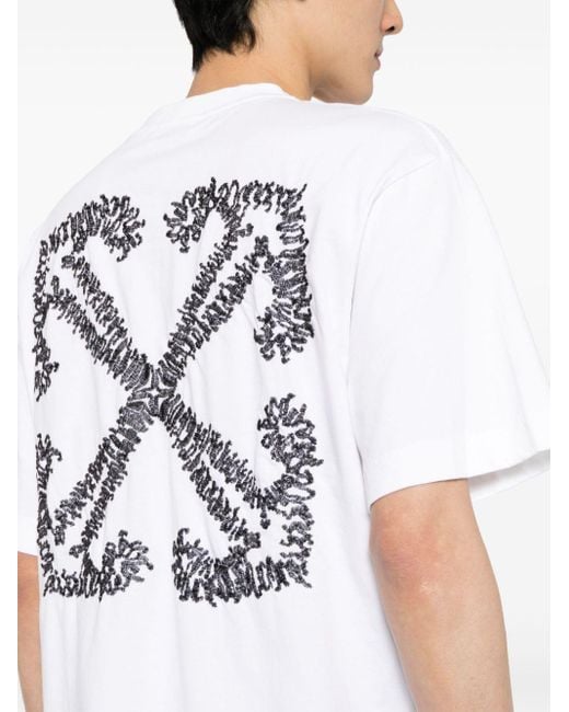 Camiseta Sketch Arrows Off-White c/o Virgil Abloh de hombre de color White