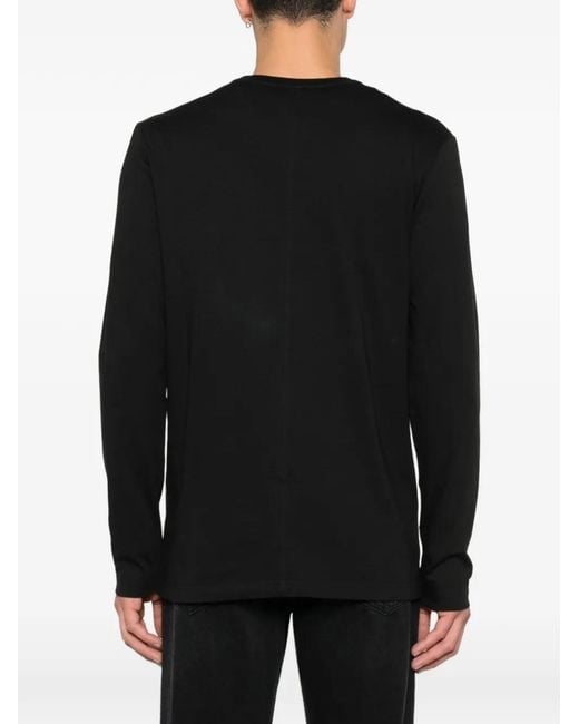 The Row Black Leon Cotton T-Shirt for men
