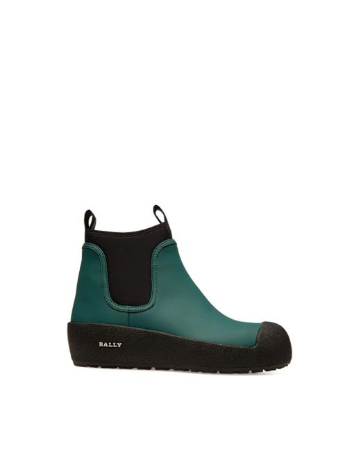 Bally Green Gadey Rain Boots