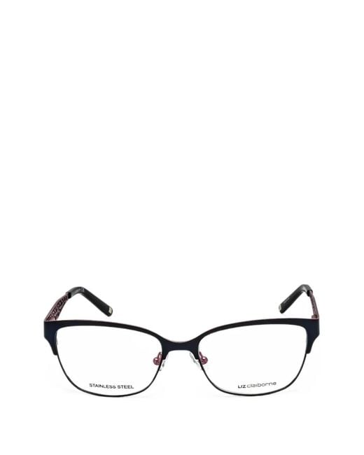 Liz Claiborne Multicolor Lunettes De Vue À Monture Rectangulaire