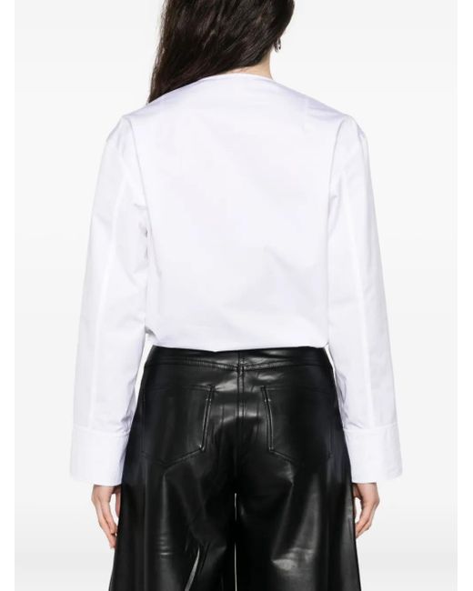 Givenchy Blouse Met Trekkoord En Zak in het White