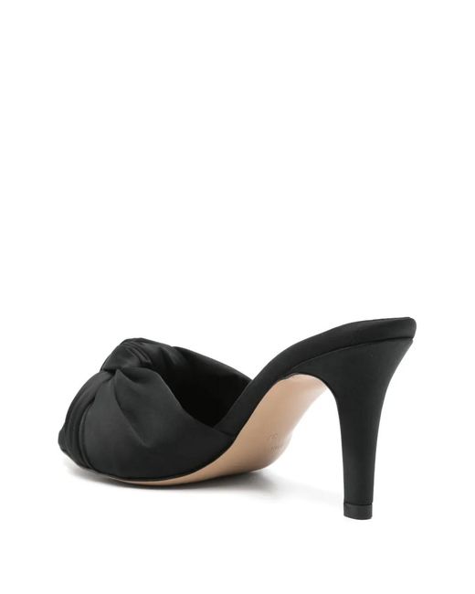 Ginissima Black Sofia Heeled Sandals