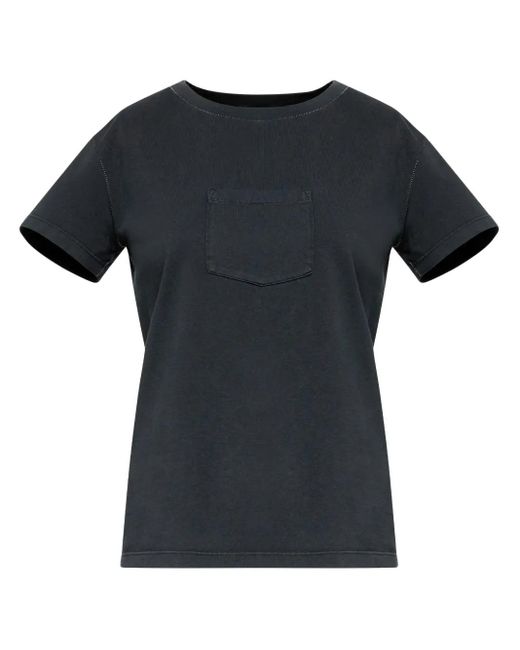 MM6 by Maison Margiela Black T Shirt Clothing
