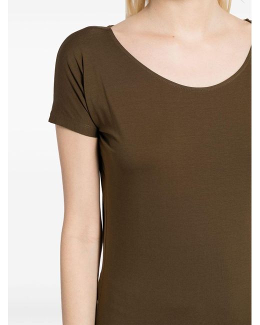 Lemaire Uネック Tシャツ Brown