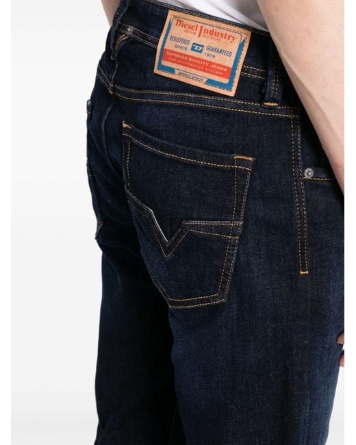 DIESEL 1985 Larkee 009zs Straight Jeans in het Blue voor heren
